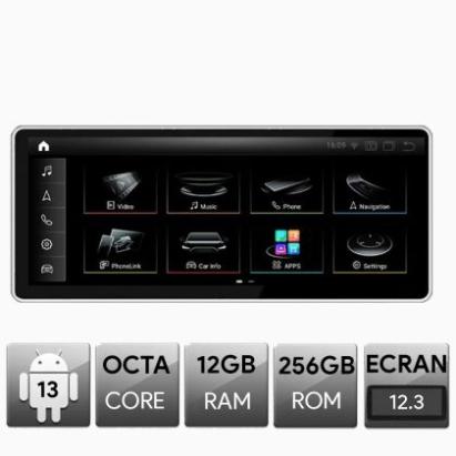 Navigatie Audi Q5 MMI3G 2009-2014, Android, Octa Core, 12+256, 12.3", Qled 2K 2400x900, Qualcomm 680 CarStore Technology
