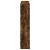 Bibliotecă, stejar fumuriu, 137,5x29x137,5 cm, lemn prelucrat GartenMobel Dekor