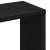 Raft de perete, stejar negru, 36x16x90 cm, lemn stratificat GartenMobel Dekor