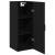 Dulap de perete, stejar negru, 34,5x34x90 cm, lemn stratificat GartenMobel Dekor