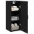 Dulap de perete, stejar negru, 34,5x34x90 cm, lemn stratificat GartenMobel Dekor