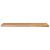 Raft perete 120x30x2,5cm dreptunghiular lemn acacia margine vie GartenMobel Dekor