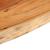 Raft perete 120x30x2,5cm dreptunghiular lemn acacia margine vie GartenMobel Dekor