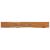 Raft perete 160x20x3,8cm dreptunghiular lemn acacia margine vie GartenMobel Dekor