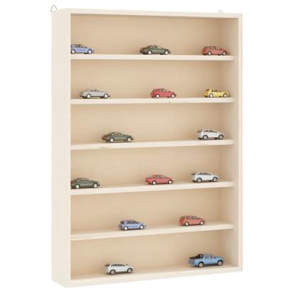 Vitrina de colecție din lemn cu 6 rafturi 40x8,5x55 cm GartenMobel Dekor
