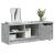 Comodă TV, gri beton, 102x35,5x36,5 cm, lemn compozit GartenMobel Dekor