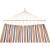 Hamac gradina cu bara din lemn, material textil, 120 kg, 200x100 cm, albastru si maro Household NewTrend
