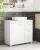 VASAGLE Dulap lavoar baie cu 3 sertare si 2 compartimente, MDF, 30x70x64 cm, alb Household NewTrend
