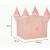 Cort copii Atmosphera tip castel, pop-up cu ferestre si usa, 130x78x78 cm, roz Household NewTrend