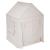 Casuta copii Atmosphera Safari, lemn de pin si panza textila, 77x115 cm, bej Household NewTrend