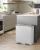 SONGMICS Cos gunoi dublu 59x32x65 cm, 2x30L, cu pedale si galeata detasabila, alb Household NewTrend