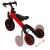 Tricicleta 3in1 Mini 67x47x51 cm, transformabila in bicicleta fara pedale, reglabila, roti din spuma, rosu-negru Household NewTrend