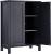 VASAGLE Dulap baie pe picioare cu 2 rafturi reglabile, din MDF, 30x60x80 cm, gri Household NewTrend