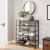 VASAGLE Etajera pantofi cu 5 rafturi si polita superioara, 100x30x110 cm, maro rustic Household NewTrend