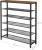 VASAGLE Etajera pantofi cu 5 rafturi si polita superioara, 100x30x110 cm, maro rustic Household NewTrend