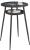 VASAGLE Masa de bar neagra, 70x70x91 cm – design elegant cu piele artificiala, blat 60 cm, stabila si usor de asamblat Household NewTrend