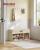 VASAGLE Pantofar cu banca, capitonata, 3 compartimente, sarcina 150 kg, 30x80x44cm, modern, bej Household NewTrend