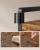 VASAGLE Cuier cu polite de depozitare pantofi si 2 sertare, cadru din otel, stil industrial, 30x80x182cm, maro rustic Household NewTrend