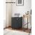 SONGMICS Dulap mobil tip rollbox pentru birouri, din otel, sertar cu sina dosare A4, 39x52x60 cm, negru Household NewTrend