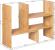 SONGMICS Organizator modular cu 3 forme de depozitare reglabile, din bambus, 65x15x40 cm, maro Household NewTrend