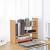 SONGMICS Organizator modular cu 3 forme de depozitare reglabile, din bambus, 65x15x40 cm, maro Household NewTrend