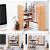 SONGMICS Organizator modular cu 3 forme de depozitare reglabile, din bambus, 65x15x40 cm, maro Household NewTrend
