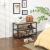 VASAGLE Raft pentru pantofi cu 2 polite, 73x30x45cm, otel, stil industrial, gri stejar si negru Household NewTrend
