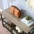VASAGLE Raft pentru pantofi cu 2 polite, 73x30x45cm, otel, stil industrial, gri stejar si negru Household NewTrend
