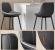 VASAGLE Set 2 scaune de bar, spatar ergonomic din piele ecologica, cadru metalic, 50x50x99 cm, negru Household NewTrend