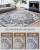 SONGMICS Covor decorativ antiderapant, stil vintage, lavabil la masina, 120×170 cm, gri Household NewTrend