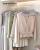 SONGMICS Set de 50 de umerase pentru haine, anti alunecare, bara de cravata si carlig pivotant, 42 cm, gri Household NewTrend
