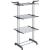SONGMICS Uscator vertical pentru rufe, mobil si pliabil, cu doua umerase, 64x126x172 cm, sarcina 35kg Household NewTrend