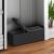 SONGMICS Taburet pliabil cu sezut moale, spatiu de depozitare 120litri, maxim 300kg, 110x38x38cm, negru Household NewTrend