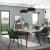 SONGMICS Scaun living tapitat din catifea cu cotiere, sarcina 120 kg, 63x60x85 cm, verde Household NewTrend