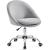 SONGMICS Scaun de birou ergonomic, inaltime reglabila, 60x60x(80-90) cm, gri Household NewTrend