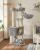 FEANDREA Ansamblu de joaca pisici, tip copac, pentru pisici de dimensiuni mari, 50x50x141 cm, gri Household NewTrend