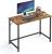 VASAGLE Birou cu cadru din otel, 50x100x75 cm, industrial, maro Household NewTrend
