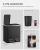 SONGMICS Cos de gunoi din inox cu 2 compartimente colectare selectiva, cu galeti interioare, 2x15litri, negru Household NewTrend