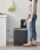 SONGMICS Cos de gunoi din inox cu 2 compartimente colectare selectiva, cu galeti interioare, 2x15litri, negru Household NewTrend