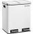 SONGMICS Cos de gunoi din inox cu 2 compartimente colectare selectiva, cu galeti interioare, 2x15litri, alb Household NewTrend