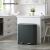 SONGMICS Cos de gunoi din inox cu 2 compartimente colectare selectiva, cu galeti interioare, 2x30litri, gri inchis Household NewTrend