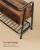 VASAGLE Pantofar cu banca de depozitare, raft si sertar, stil industrial, 30x80x64 cm, maro rustic Household NewTrend