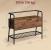 VASAGLE Pantofar cu banca de depozitare, raft si sertar, stil industrial, 30x80x64 cm, maro rustic Household NewTrend