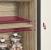 VASAGLE Comoda pentru living sau bucatarie, cu 2 usi glisante, rafturi reglabile, stil rustic, 33x100x80 cm, maro natur Household NewTrend