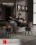 VASAGLE Taburet cu spatiu de depozitare, tapitat PU, cu 2 fete, diametru 32 cm, negru Household NewTrend