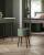 VASAGLE Taburet cu spatiu de depozitare, tapitat PU, cu 2 fete, diametru 32 cm, verde Household NewTrend