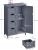 VASAGLE Dulap de baie, din MDF, cu 4 sertare, raft reglabil, 30x55x82 cm, gri Household NewTrend