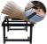 SONGMICS Masa de pat pentru laptop, plabila si reglabila, 55x35x23 cm, maro Household NewTrend