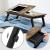 SONGMICS Masa de pat pentru laptop, plabila si reglabila, 55x35x23 cm, maro Household NewTrend