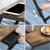 SONGMICS Masa de pat pentru laptop, plabila si reglabila, 71x35x23 cm, maro Household NewTrend